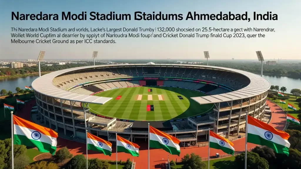 El estadio Narendra Modi se consolida como el gigante del críquete mundial